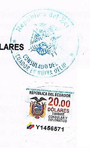 Ecuador Attestation