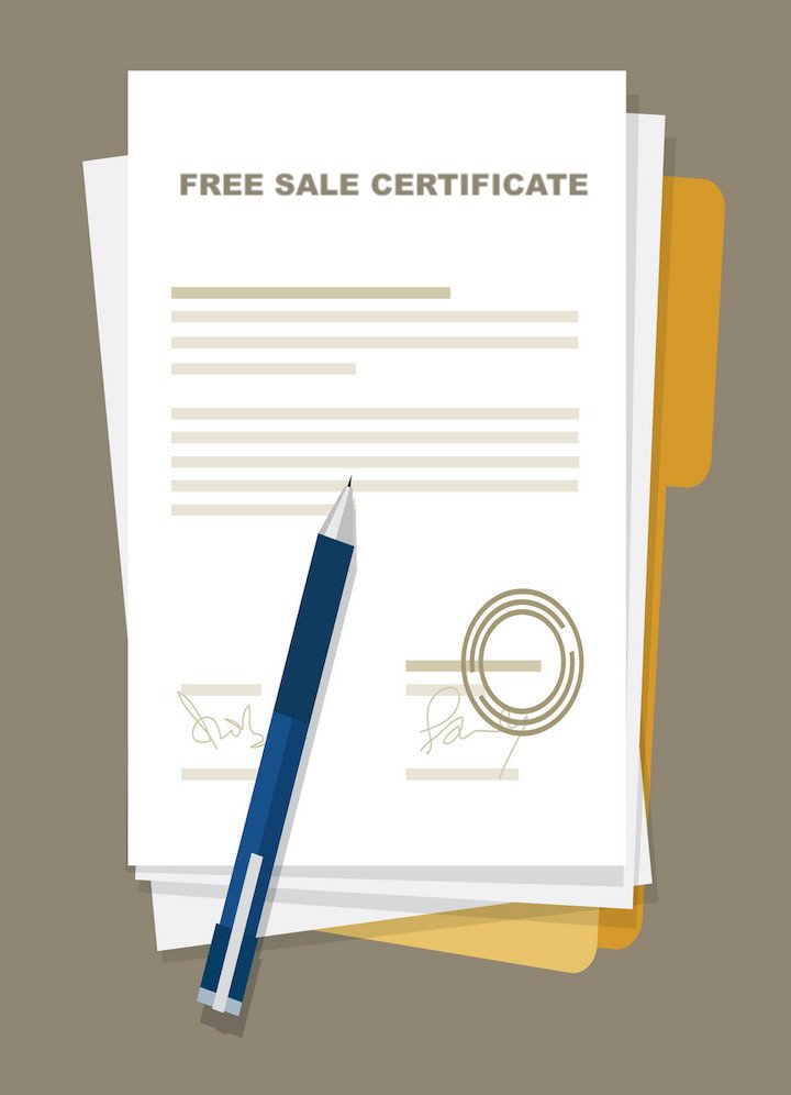 Free Sale Certificate Apostille