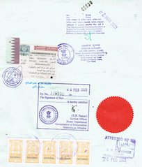 Attestation of Experience Certificate